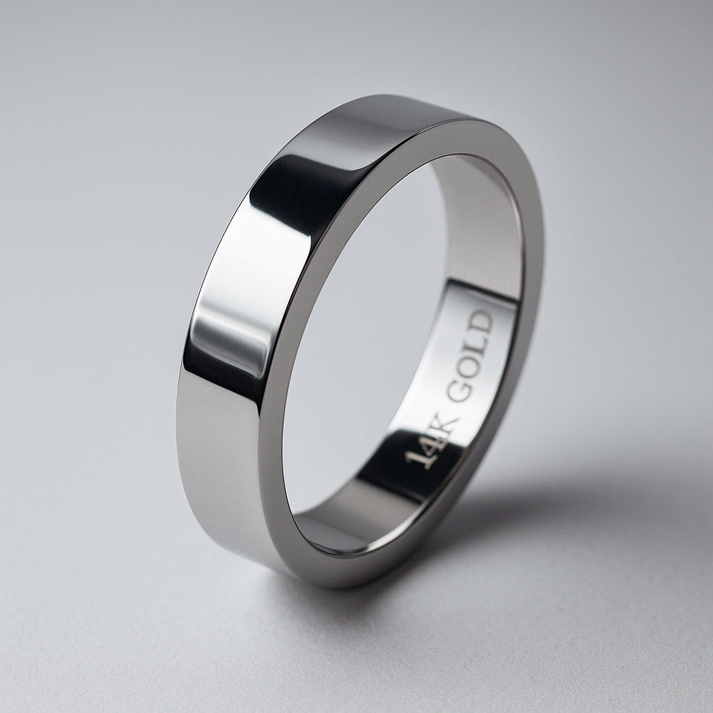 Custom Message - 14k Solid Gold