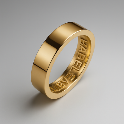 Custom Message - 14k Solid Gold